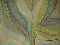 Seascape - Fabric Art Detail Photo